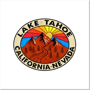 Lake Tahoe California Nevada Posters and Art